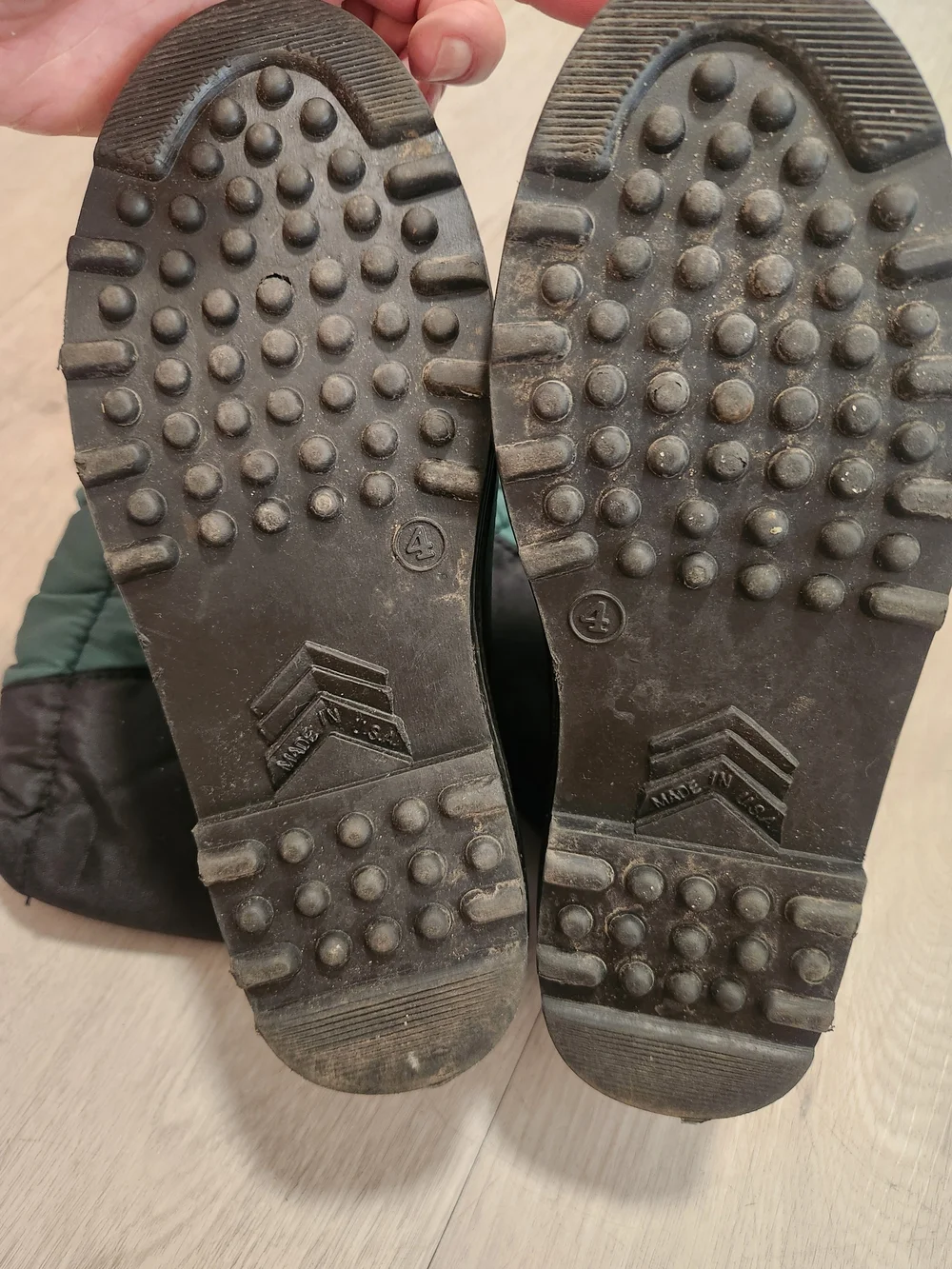 Vintage Duck Brand USA Colorblock Winter Snow Boots4